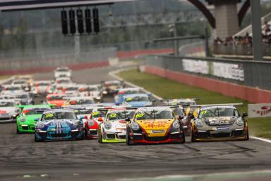 Perfect Porsche Carrera Cup Asia Weekend for van der Drift and Perfetti