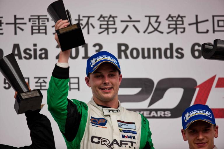 Bamber leads charge for Porsche Carrera Cup Asia Inje Speedium debut