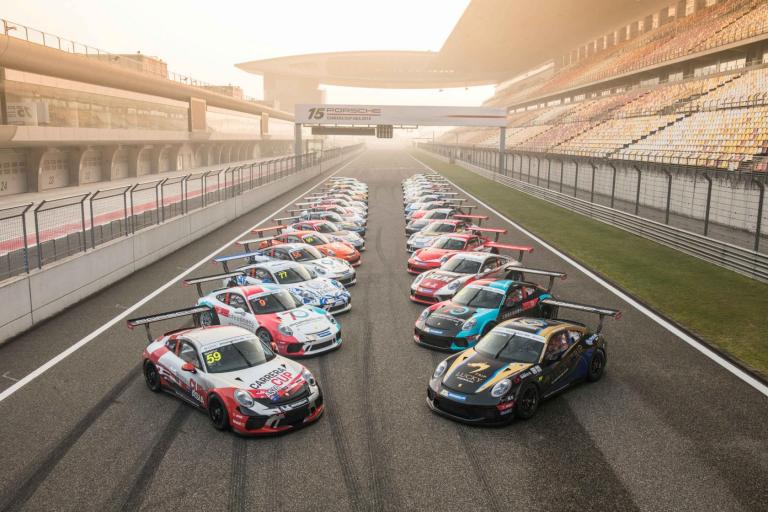 Faster times overall as Porsche Carrera Cup Asia debuts new Porsche 911 GT3 Cup during official test days in Shanghai