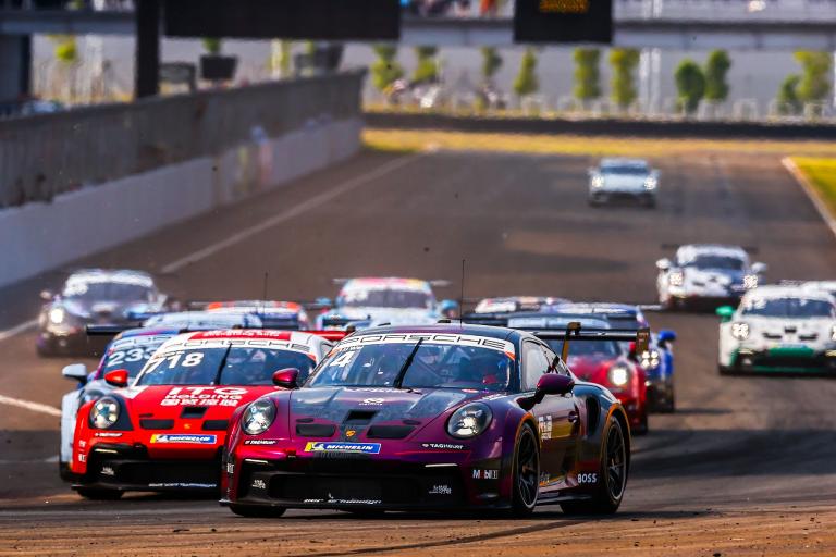 And they’re off! Porsche Carrera Cup Asia 2022 tears off the starting line at Zhuzhou International Circuit